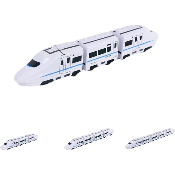 2026 New Smart Chain Train Kids Toy,Model Kit Electric High Speed Bullet,Fun Learning Game with Lights and Sounds,for KidsHigh Speed (Section 3)