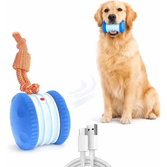 2026 New Smart Motion Pet Ball, Interactive Smart Rolling Pet Ball with Motion Activated and Squeaky for Small/Medium/Large Dog