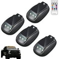 thumbnail image 1 of 2026 New Solar Car Roof RGB Strobe Light with Remote Control, Waterproof Anti-Collision Led Emergency Warning Lights,8 Colors Smart Sensing Marker Light for Car Night Driving (4 Pcs), 1 of 8