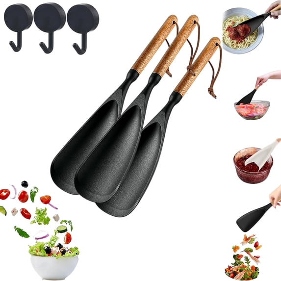 2026 New Spatula Spoon,Multifunction Spatula Cooking Spoon, Silicone ...
