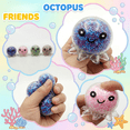 thumbnail image 1 of 2026 New Squishy Octopus Balls - Jumbo Mochi Squishy Toys - Easter Basket Stuffers - Stress Balls for Adults 1PC, 1 of 9