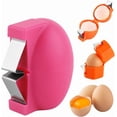 thumbnail image 1 of 2026 New Stainless Steel Egg opener, Egg Peeler Separator for Raw Eggs Cracker Tool Cutter Kitchen Gadgets, 1 of 11