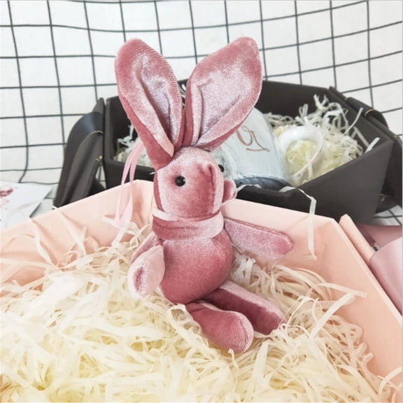 2026 New Stuffed Bunny Toys, Easter Bunny Plush Toys, Huggable Walking Rabbit Talking Simulated Electric Plush Pet Gift with Cage and Accessories for Birthdays Holidays Party Gifts
