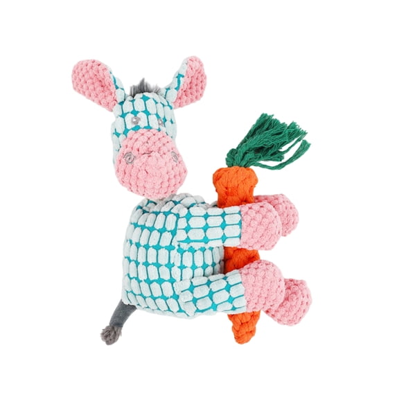 2026 New Stuffed Donkey Toys, Plushies Pillow Donkey Plush Toys, Dog Squeaky Chew Toy Funny Donkey Plush Pet Toy for Birthdays, Holidays, Xmas, Anniversaries and Party Gifts