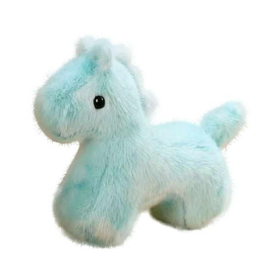 2026 New Stuffed Horse Toys, New Year Gift Cute Horse Plush Toys, Huggable Plushies Pillow Sleeping Dolls, Soothing Toys, Birthday Gifts, Valentine's Day Gifts, Huggable Day Gifts (Horse, Green)