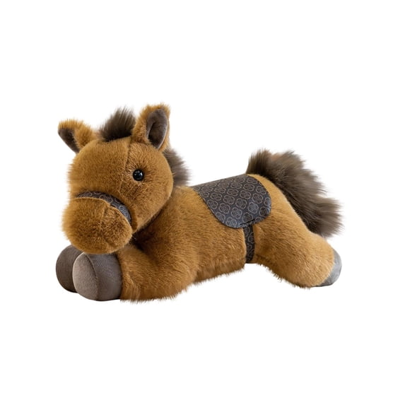 2026 New Stuffed Horse Toys, New Year Gift Cute Horse Plush Toys, Plush Toys are Cute and Suitable for Giving as Gifts, They are Made of Safe Materials for Adult (11.8 inch, Brown)