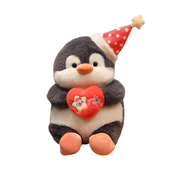2026 New Stuffed Penguin Toys, Christmas Penguin Plush Toys, Cute Plush Toy, Safe & Huggable, Perfect for Toddlers & Adults, Ideal Gift for Birthday Holiday Home Decoration (8.7 inch, Penguin)