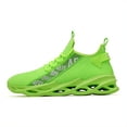 thumbnail image 1 of 2026 New Style Casual Breathable Fly-Woven Sneakers, Lightweight Trendy Running Shoes, Cross-Border Blade Style Large Size Men's Shoes, 1 of 9