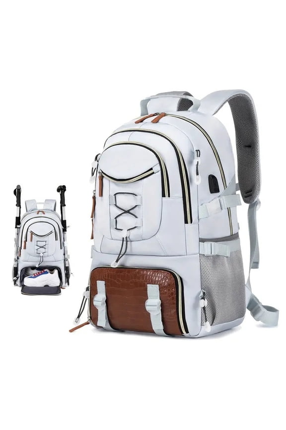 2026 New Style Independent Shoe Compartment Casual Backpack Large Capacity Travel Bag Hiking Backpack Oxford Cloth Backpack