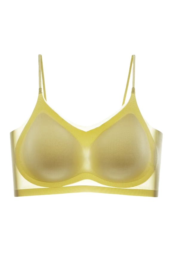 2026 New!Summer Seamless Ultra-Thin Plus Size Ice Silk Bra - Comfortable Invisible Wireless Bra for Women