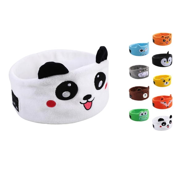 2026 New Toddler Headphones Wireless, Kids Bluetooth Earphones, Safe Volume - Wired School Headphones for Kids with 3.5 MM Jack and Travel Bag - Toddler Airplane Accessories for Boys & Girls (Panda)