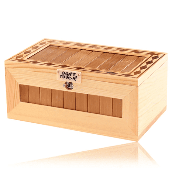 2026 New Don't Touch Useless Box with Attitude Leave Me Alone Surprises Machine-Gags & Practical Joke Decorative & Endless Fun Easy Install Upgrades Samll