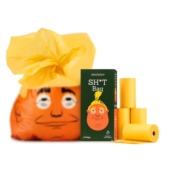 2026 New Trendy Fun Pet Poop Bags.(1 Set)