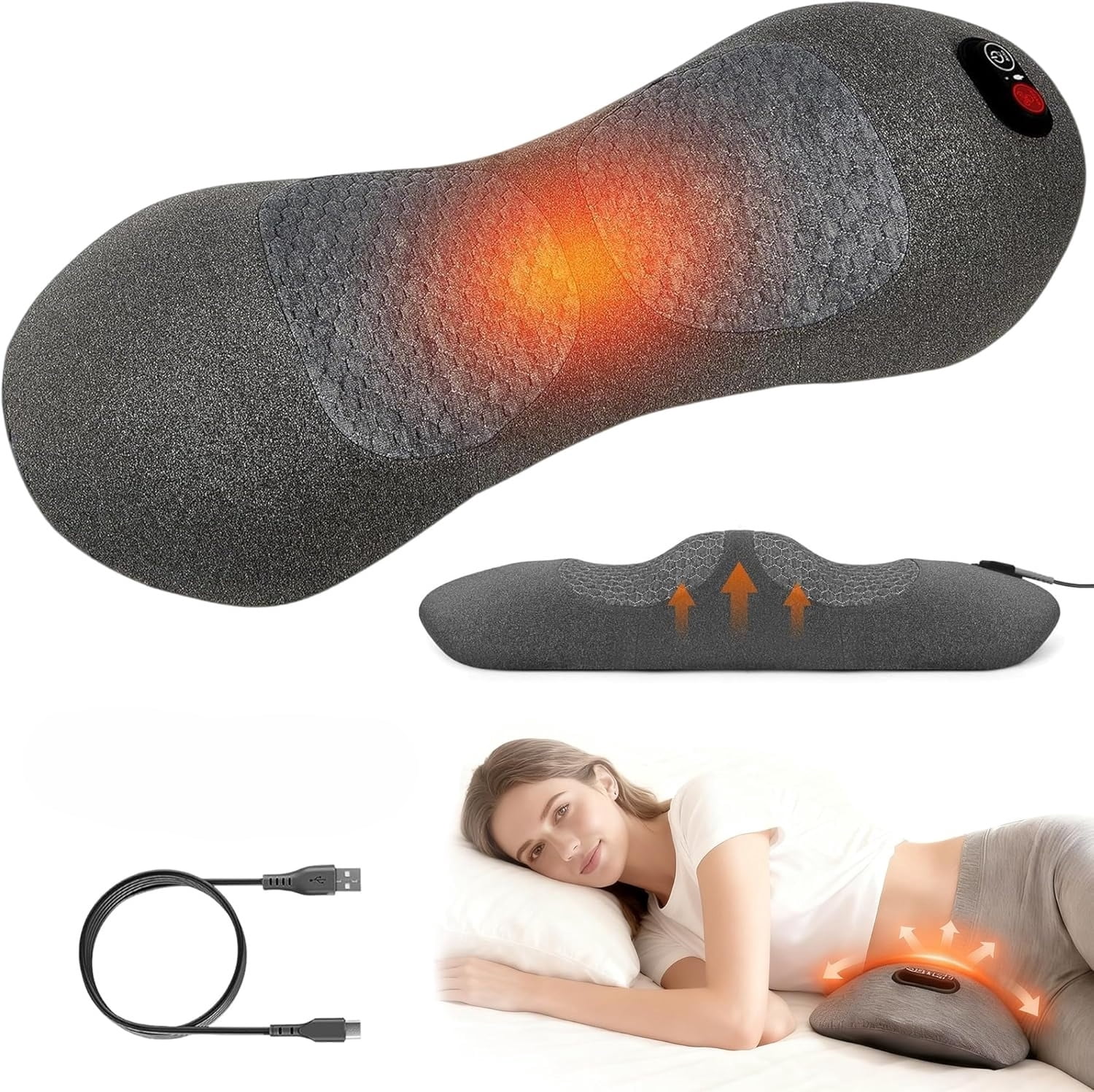 2026 New Triple Fusion Back Massager, Core Relief 3 In 1 Back Massager ...