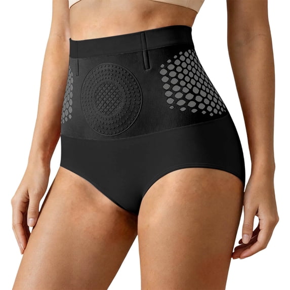 2026 New Tummy Control Shapewear for Women High Waisted Body Shaping Underwear Seamless Panties 4-in-1 Compression Panty Girdle(Black,XXXXL)
