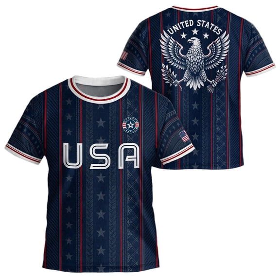 2026 New USA Soccer Jerseys Men, United States Jersey Soccer, Jersey United States, Retro Streetwear Short Sleeve Football Top Soccer Jerseys, Casual Sport Training Shirt for Adult(Beige, L)