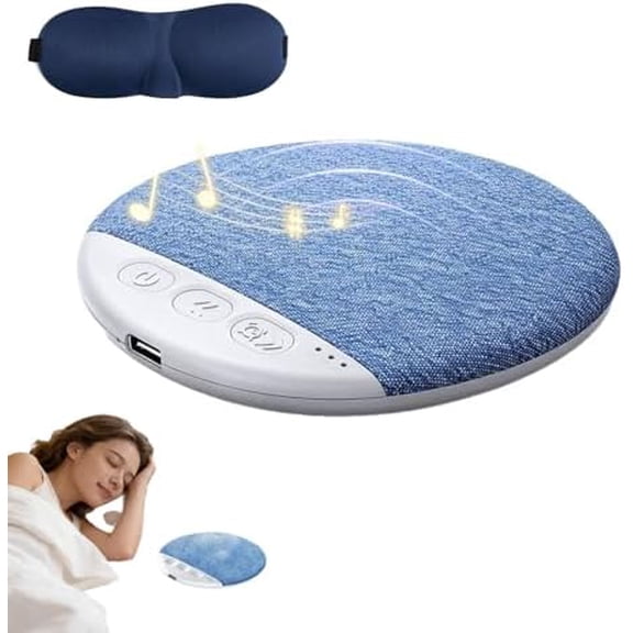 2026 New Ultra-thin Bluetooth Pillow Speaker Flat Thin with bluetooth 6.0, Hi-Fi Under Pillow Speaker for Side Sleepers