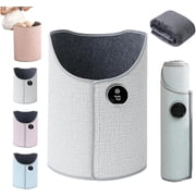 2026 New Under Desk Leg Warmer, Portable Foot Heater Under Desk with 5 Heat Settings, Fast Warming Electric Heated Floor Mat for Office and Home Use