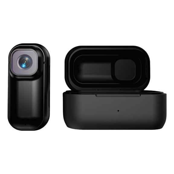 2026 New Upgraded 4k Waterproof Camera, with Charging Case, Waterproof Ultra Wide Angle HD 4K Wearable Action Camera, for Cycling, Vlogging, and Pet Walking (Black)