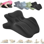 2026 New Veliqu - Vireon Sweet Spot Pillow, Moodie 27° Intimacy Pillow Ergonomic Memory Foam Wedge Cushion, Ideal for All Postures (Black)