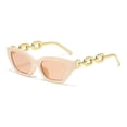 thumbnail image 1 of 2026 New Vintage Cat-Eye Sunglasses with Unique Thick Chain Legs, Fashionable and Trendy High-End Women's Sunglasses, 1 of 6