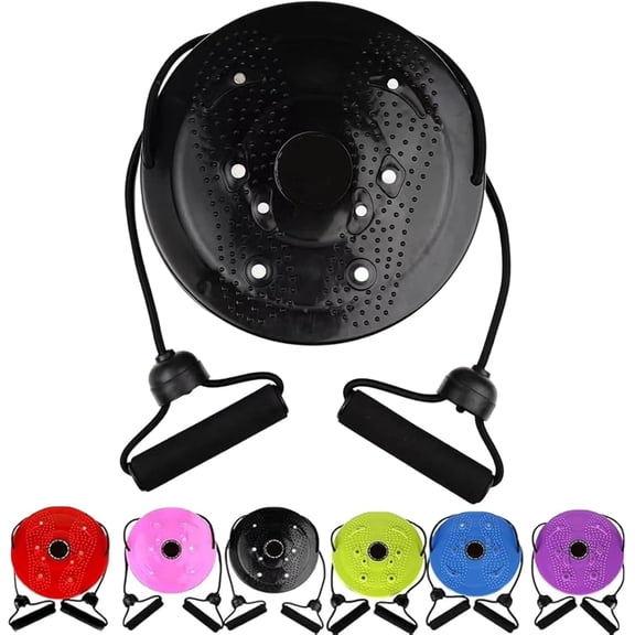 2026 New Waist Sculptor Twister - Body Shaping Workout Equipment with Adjustable Drawstring & Foot Massager,Home Gym Exercise for Waist,Legs,Buttocks & Hip