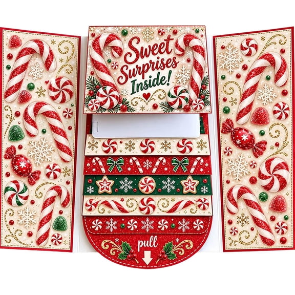 Waterfall Christmas Gift Card Booklet,Christmas Gift Card Book for ...