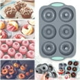 thumbnail image 1 of 2026 New Wreath Ice Mold, Christmas Chocolate Molds, Christmas Shaped Silicone Ice Cube Making Trays, 6 Hole DIY Cake Pan Bakeware for Holiday Cocktails/Ice Cubes/Cakes/Soap, 1 of 10