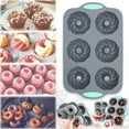 thumbnail image 1 of 2026 New Wreath Ice Mold, Christmas Chocolate Molds, Christmas Shaped Silicone Ice Cube Making Trays, 6 Hole DIY Cake Pan Bakeware for Holiday Cocktails/Ice Cubes/Cakes/Soap, 1 of 10