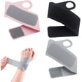 thumbnail image 1 of 2026 New Wrist Wraps for Weightlifting – 3-Level Adjustable Elastic Hand Support Wraps for Men & Women, Heavy Duty Stabilizer for Bodybuilding, Powerlifting, Gym Training, Injury Prevention(RL 3 PCS), 1 of 6