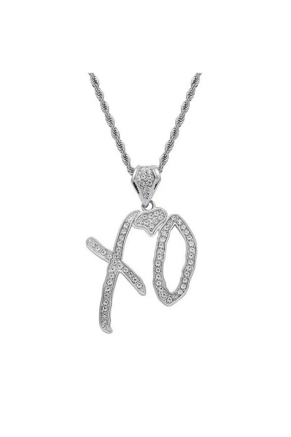 2026 New XO Letter Pendant Necklace | Unisex Hop Jewelry | Alloy Durable Chain | Statement Accessory