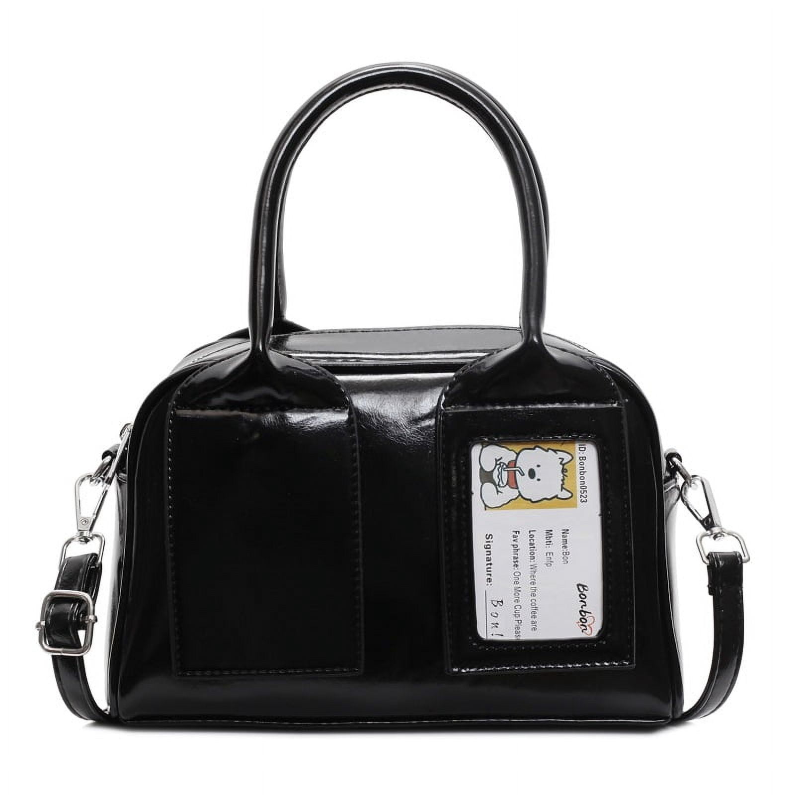 2026 New Y2K Harajuku Shoulder Bag Women Korean Transparent Ita Bag Crossbody Bag Female Japanese Designer Trend Handbag Purse