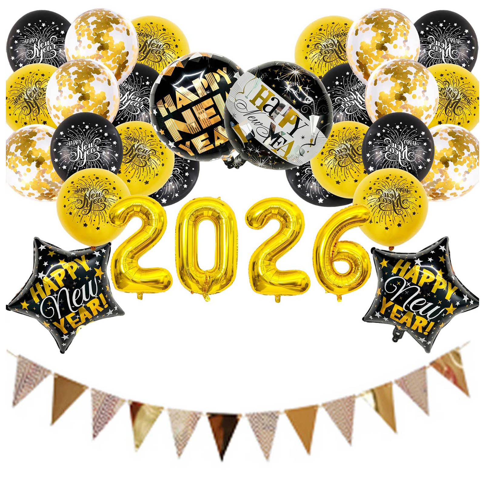 2026 NewYears Balloon Arch Garland Kit 2026 NewYears Eve Party 2026 NewYears Balloon Arch Garland Kit 2026 NewYears Eve Party Supplies Happy NewYear Banner 2026 Foil Balloons Happy NewYear Decorations 2026 Party B2e69992 321a 4e27 B3ac 