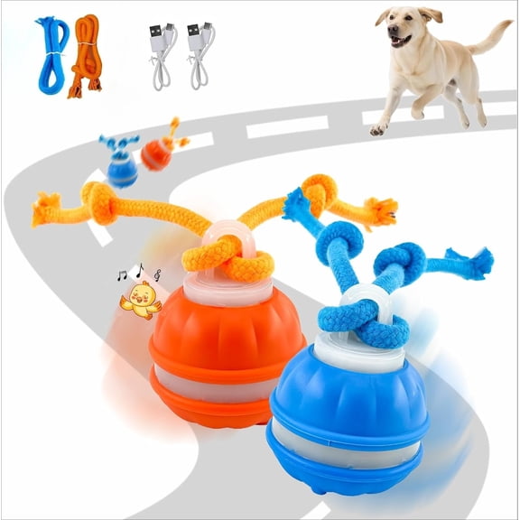 2026 Newly Upgraded Interactive Smart Rolling Pet Ball, Motion Activated Balls, Usb Charging, Emits Bird Sounds For Small To Medium-Sized Dogs