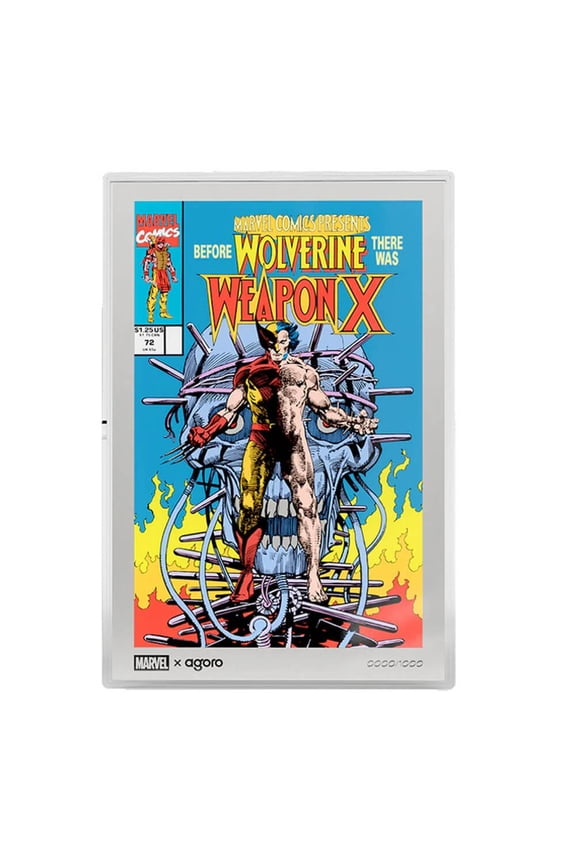 2026 Niue 1 oz Marvel Wolverine #72 Comix $2 Silver Foil .999 Fine