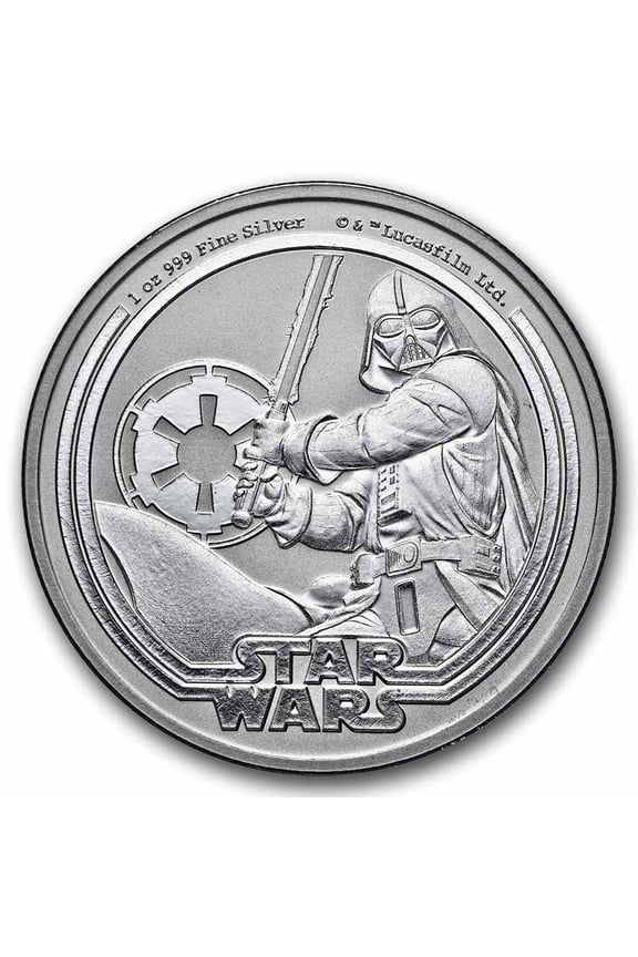 2026 Niue 1 oz Silver $2 Star Wars: Darth Vader Bullion Coin