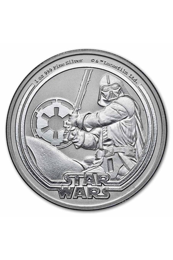 2026 Niue 1 oz Silver $2 Star Wars: Darth Vader Bullion Coin