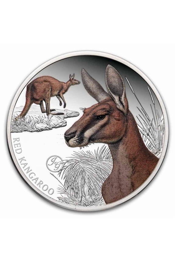 2026 Niue 1 oz Silver Proof Mammals of Australia: Red Kangaroo