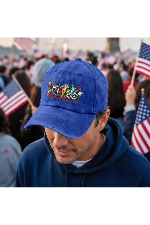 2026 North America Soccer Fan Hat Canada USA Mexico Football Event BaseballHat Unisex