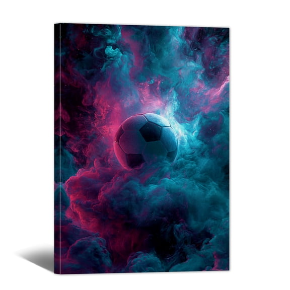 2026 North America World Football Cup Canvas Wall Art, Modern Sports Soccer Canvas Print, Gifts for Football Fans, Home Decor for Living Room, Bedroom, Study, Fan Room