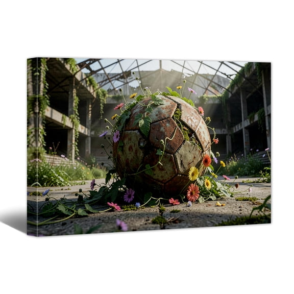 2026 North America World Football Cup Canvas Wall Art, Soccer Themed Canvas Print Artwork, Suitable for Living Room, Bedroom, Study & Office Wall Decor