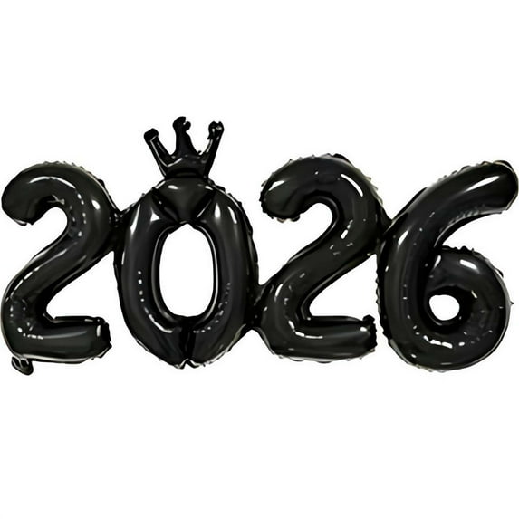 2026 Numbers Balloon, 2026 Decorations New Years, 40 Inch Balloon for New Years Eve Decorations & Graduation Decoration Party Supplies,Birthday Parties