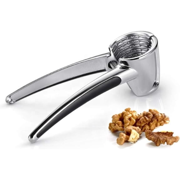 2026 Nut Crackers, Walnut Cracker Heavy Duty Shell Cracker with Walnut Needle Rackers Tools Funnel Walnut Pliers Nutcracker Pecan Walnut Plier Clip Tool