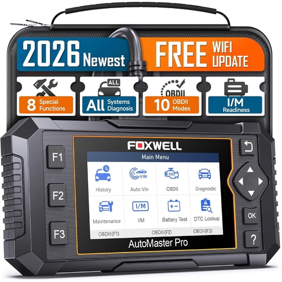 2026 OBD2 Scanner Upgraded from NT614Elite & NT604Elite Code Reader, All-System OBD2 Scan Tool, 8 Advanced Reset Functions, AutoVIN, Live Data, Lifetime WiFi Free Updates