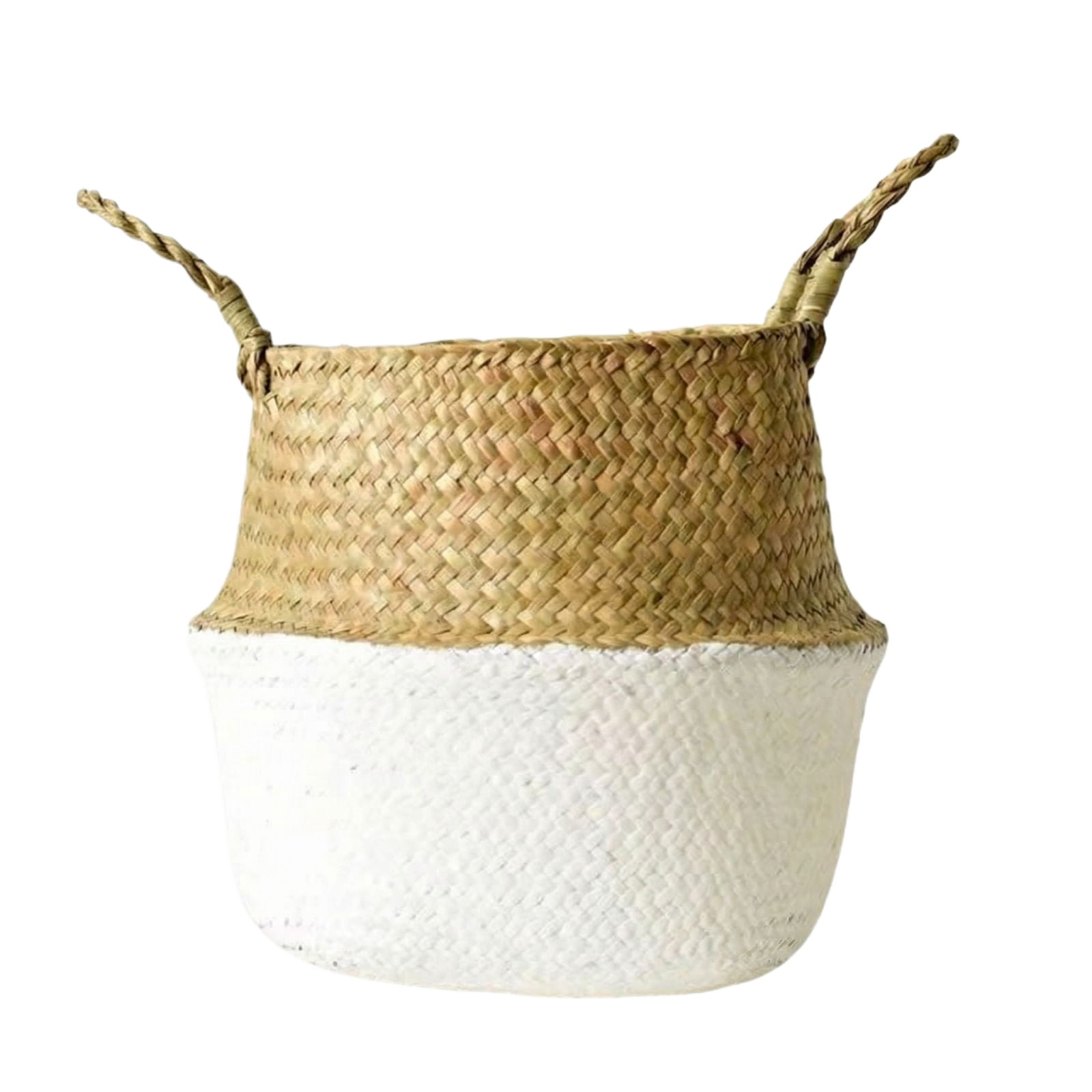 2026 Olive Tree Basket – Wicker Seagrass Planter for Tall Indoor Faux Plants,Decorative Rattan Basket Cover for Houseplants,Snake Plant,Monstera,10.63inch
