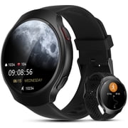 2026 Outdoor AI Chat Smartwatch with GPS, 1.43" Curved AMOLED Display, 150+ Sports Modes, Wireless Calling, Sleep Tracking, Dual Straps, 390mAh Battery for Men & Women