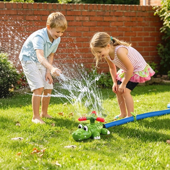 2026 Outdoor Baseball Catapult Rocket Water Sprinkler, Summer Garden Water Play Toy for Backyard