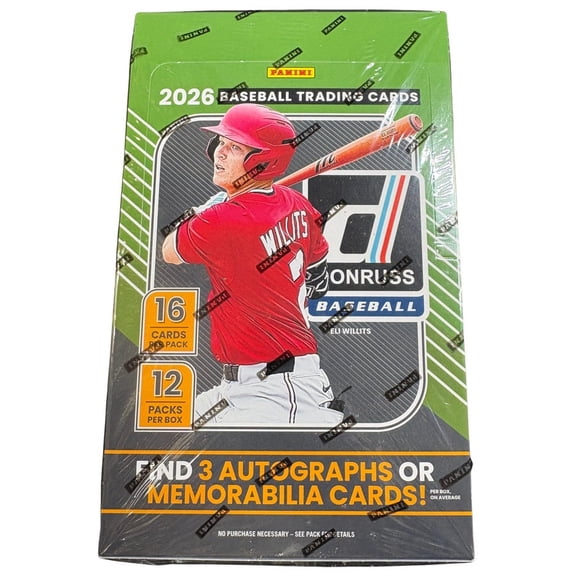 2026 Panini Donruss Baseball Hobby Box