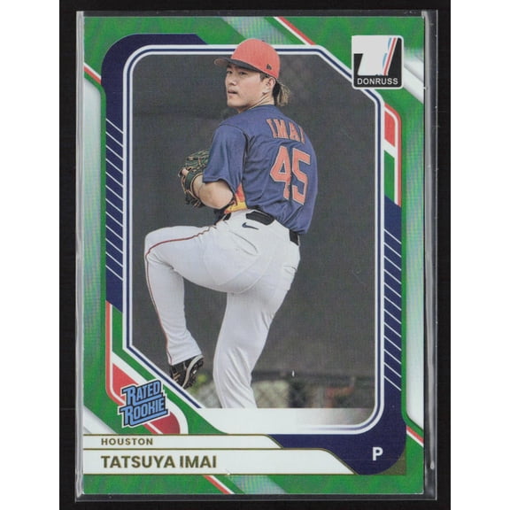 2026 Panini Donruss Baseball Tatsuya Imai #42 Green /199