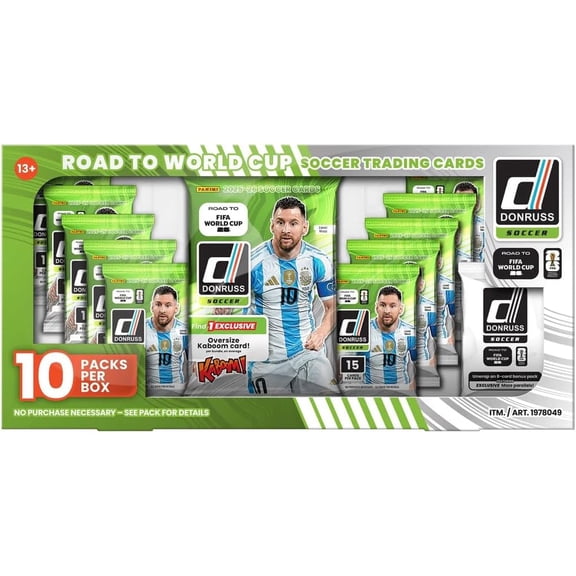 2026 Panini Donruss Soccer Road to the FIFA World Cup Collection Box